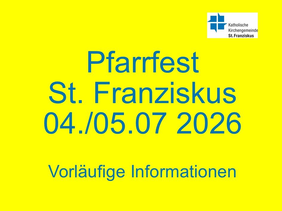 Vorläufige Ankündigung neu