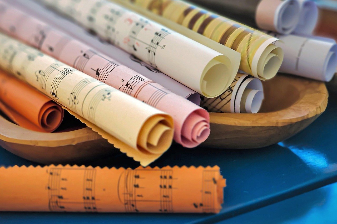 sheet-music-7438518_1280 (c) Pixabay