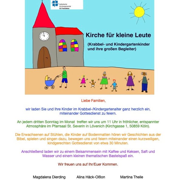 Kleinkindergottesdienste 2024_2025